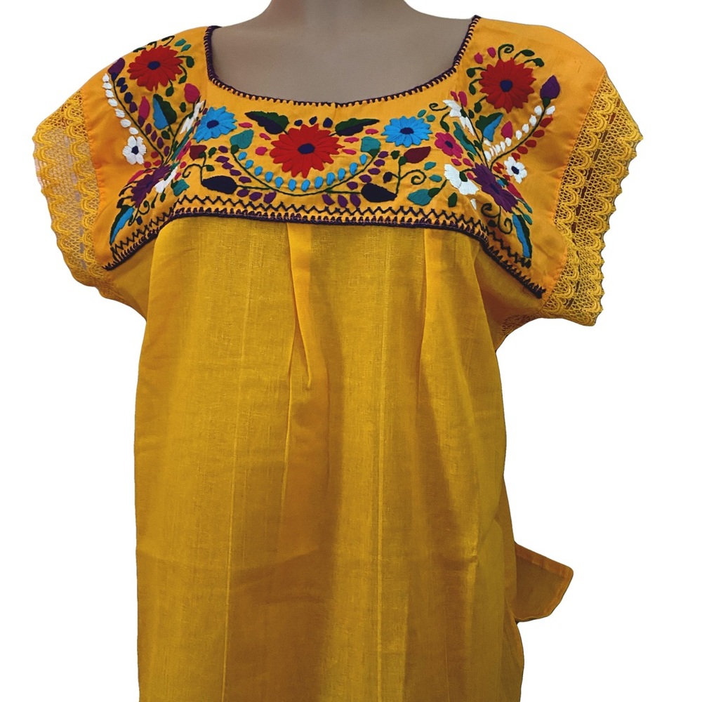 Traditional Blouse hand-made from Puebla MX